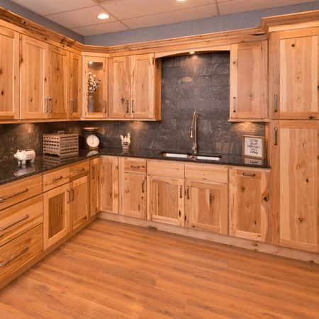 Hickory Shaker Kitchen